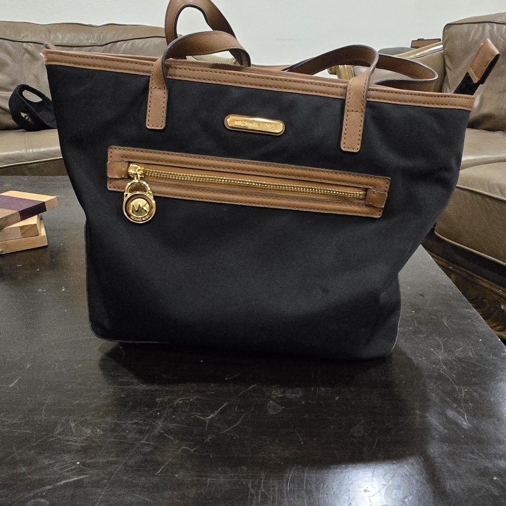 Alexander McQueen black handbag